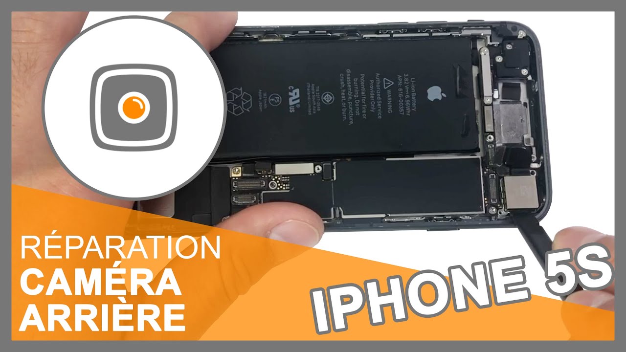 Tutoriel : Changer la caméra arrière iPhone 5S