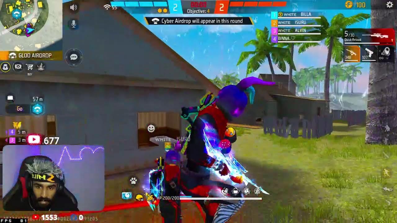 live (05/30)   - FREE FIRE LIVE   - BILLA