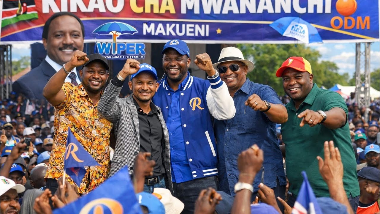 ANTHONY KIBAGENDI BREATHES FIRE AT MAKUENI RALLY