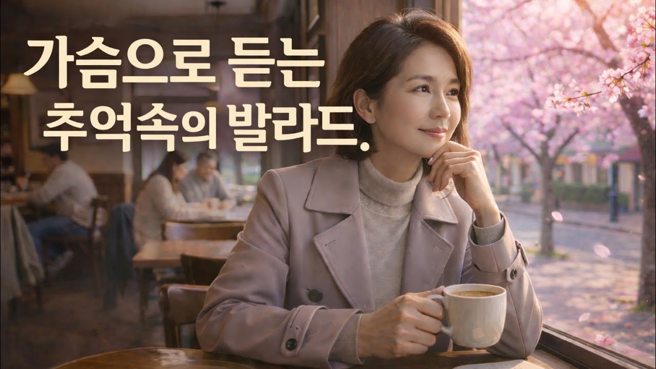 가슴이 먹먹해지는 중년 발라드 / 내가살아온 일기장 같은곡