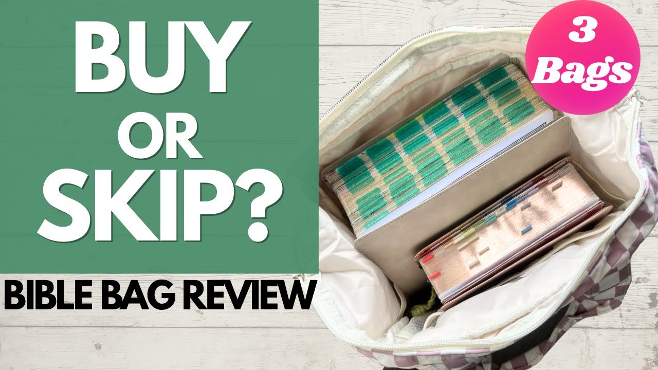 Bible Bag Review | Organization, Size & Durability Tested