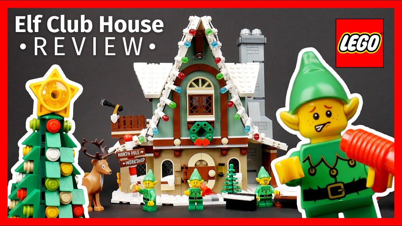 LEGO Elf Club House Review!
