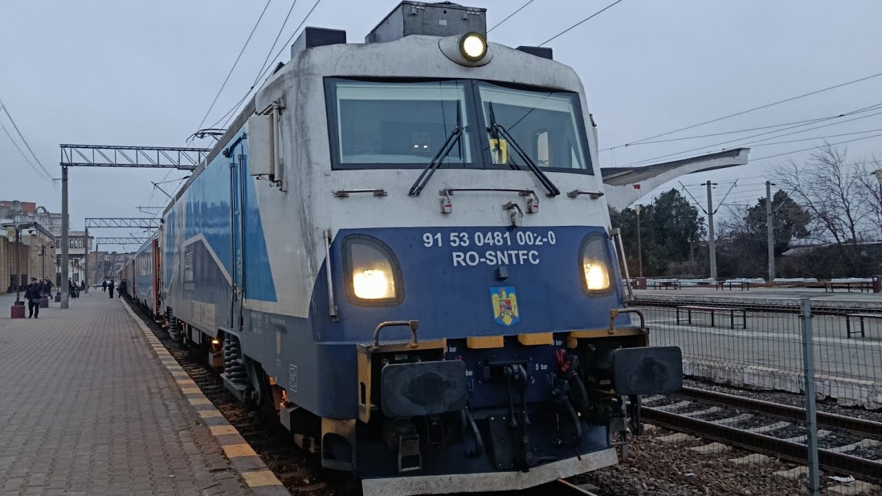 Trenuri in gara Constanta și în gara Medgidia