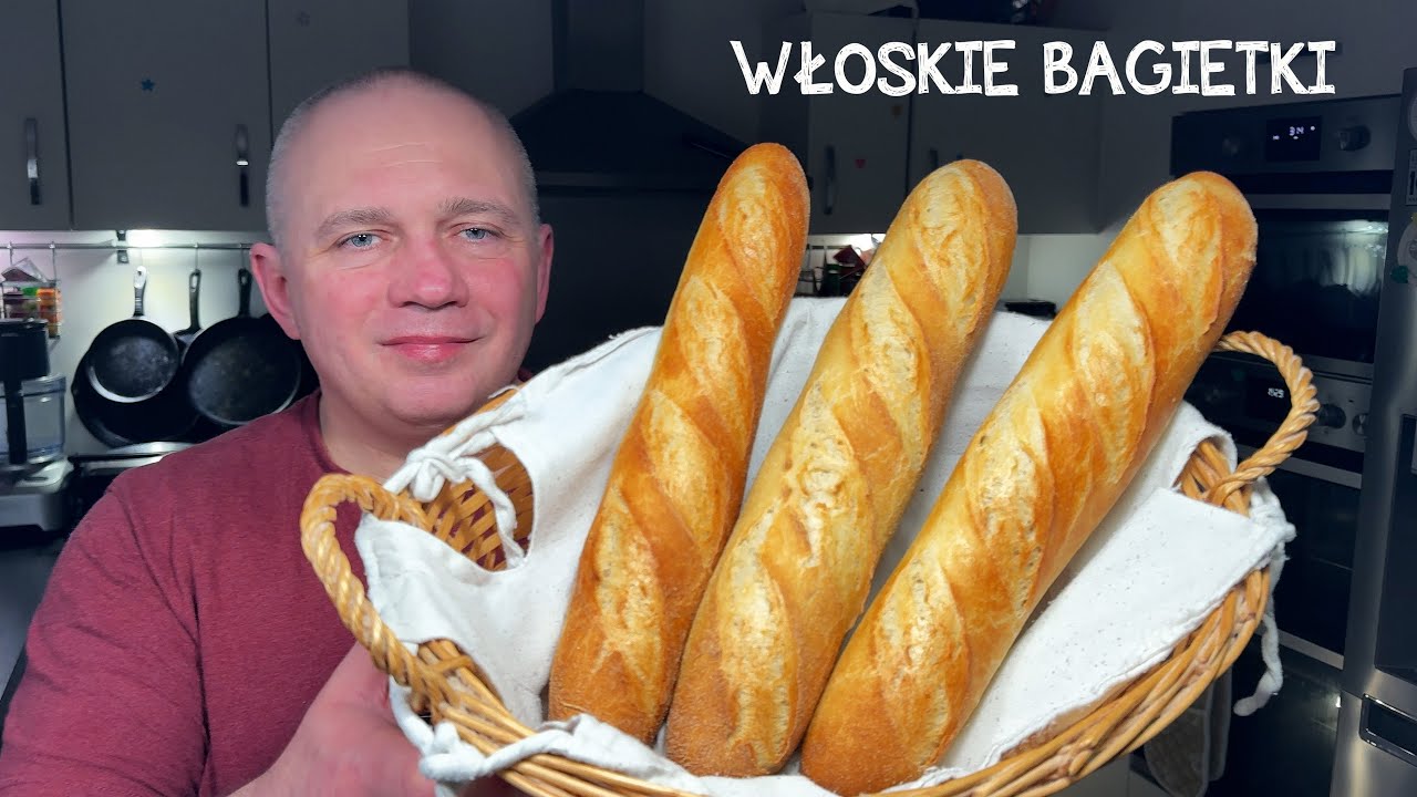 Włoskie Bagietki. 48 godzin fermentacji! Najlepsze bagietki jakie jadlem