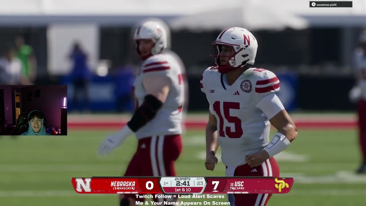 COLLEGE FOOTBALL 26 VS MY LITTLE BROTHER (RAGE)