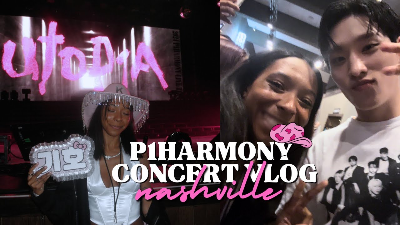 🧩 p1harmony concert vlog: nashville