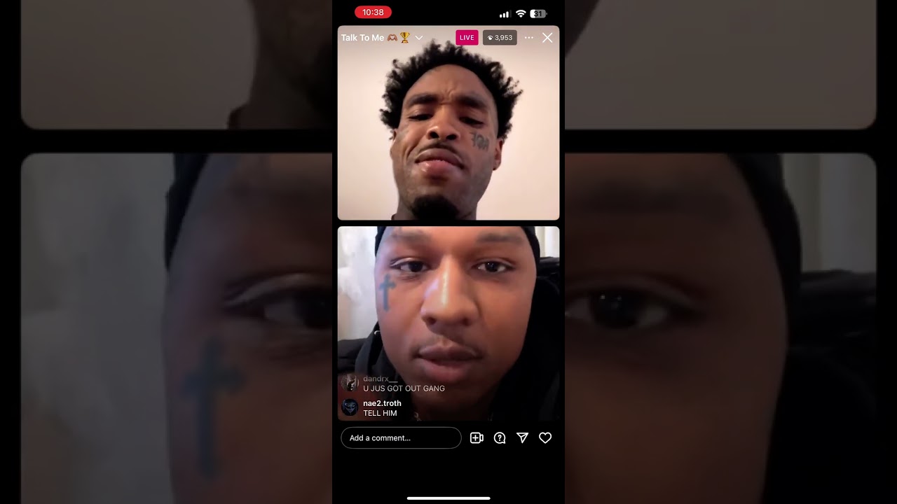 EBK Jaaybo предупреждает AOF Niino о проблемах с EBK Young Joc😱❗️❗️Ссоры в прямом эфире