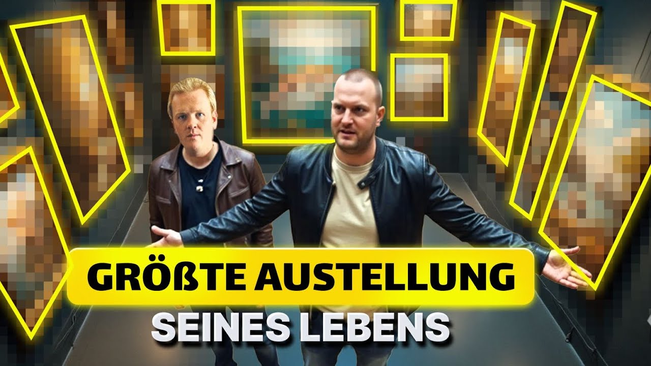 Exklusiv im Atelier von Leon Löwentraut! 😱🖌️ XXL-Gewinnspiel inklusive!