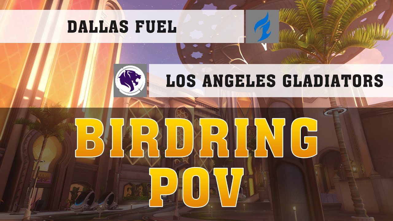 BIRDRING MCCREE POV ● Dallas Fuel Vs Los Angeles Gladiators ● Week 29 ● OWL POV