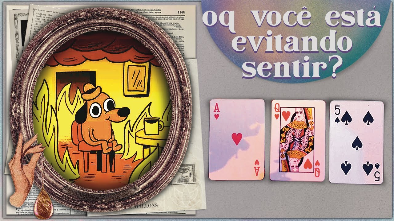 🚷 o que vc está evitando sentir nesse momento? 🌞 Abe Tarot