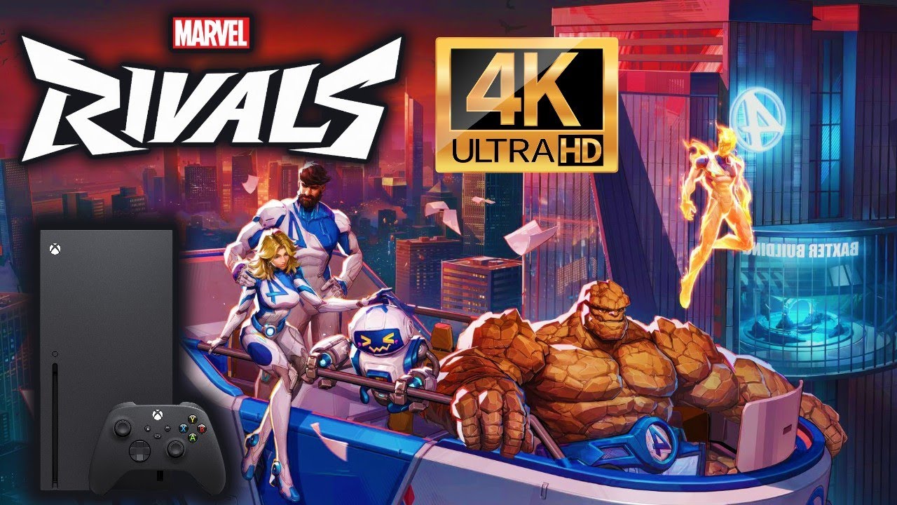 Игровая графика Xbox Series X в 2025 году 4K UHD | Marvel Rivals