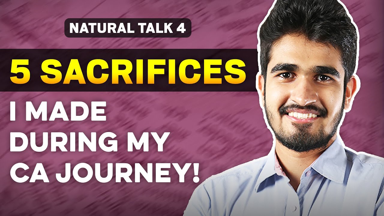 If you don't sacrifice for what you want, then what you want becomes the sacrifice! 