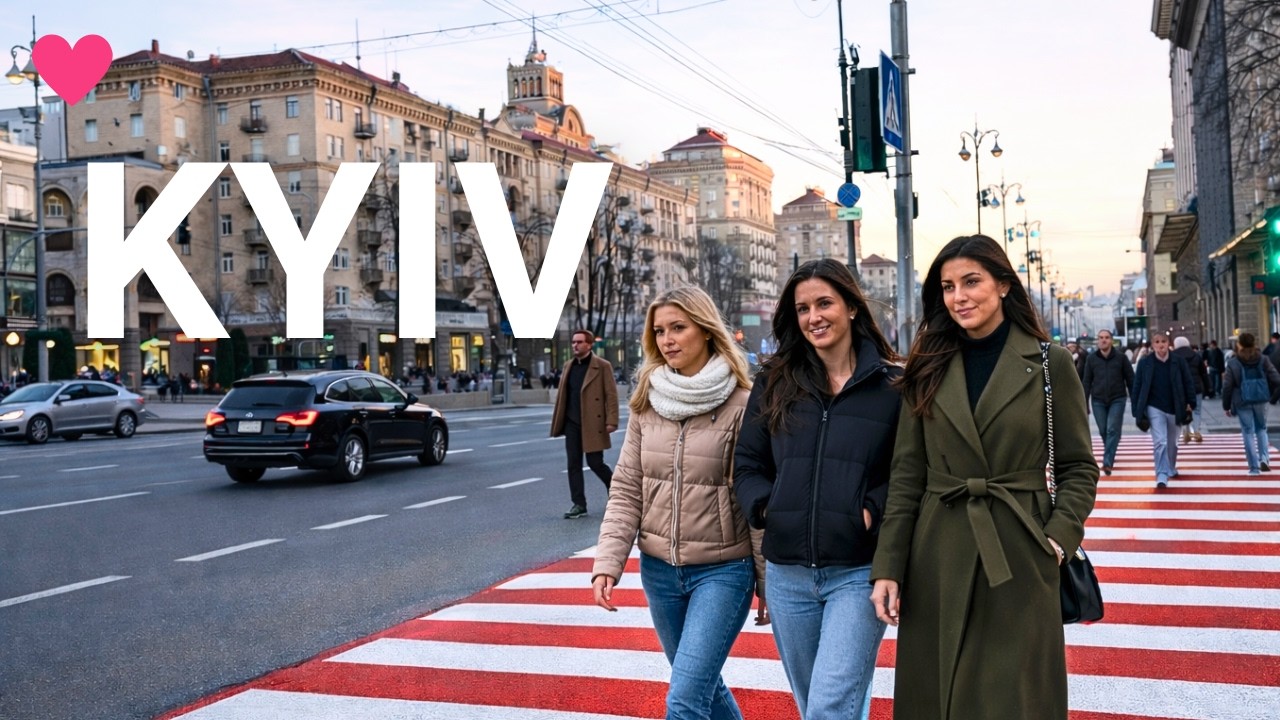 Kyiv Walking Tour 2026 🇺🇦 City Center |  Mykhailivska Square & Destroyed Russian Military Equipment