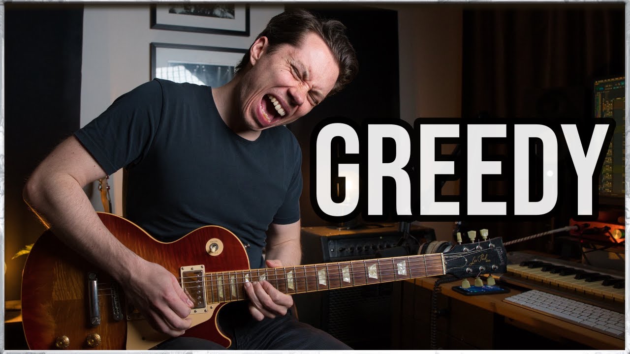 GREEDY - Tate McRae | Sebastian Lindqvist Guitar Cover (ROCK VERSION)