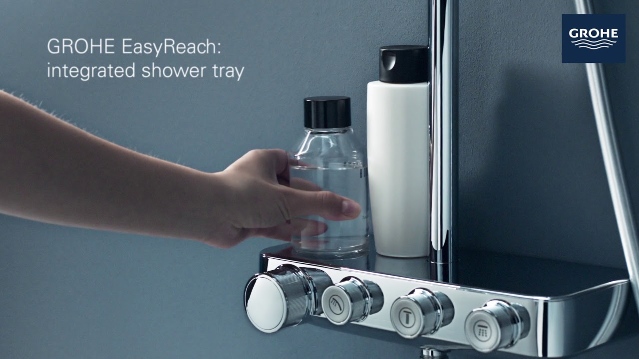 GROHE EUPHORIA & GROHTHERM SMARTCONTROL: POWERFUL, INDULGENT SHOWERING, TOTALLY CONTROLLED BY YOU