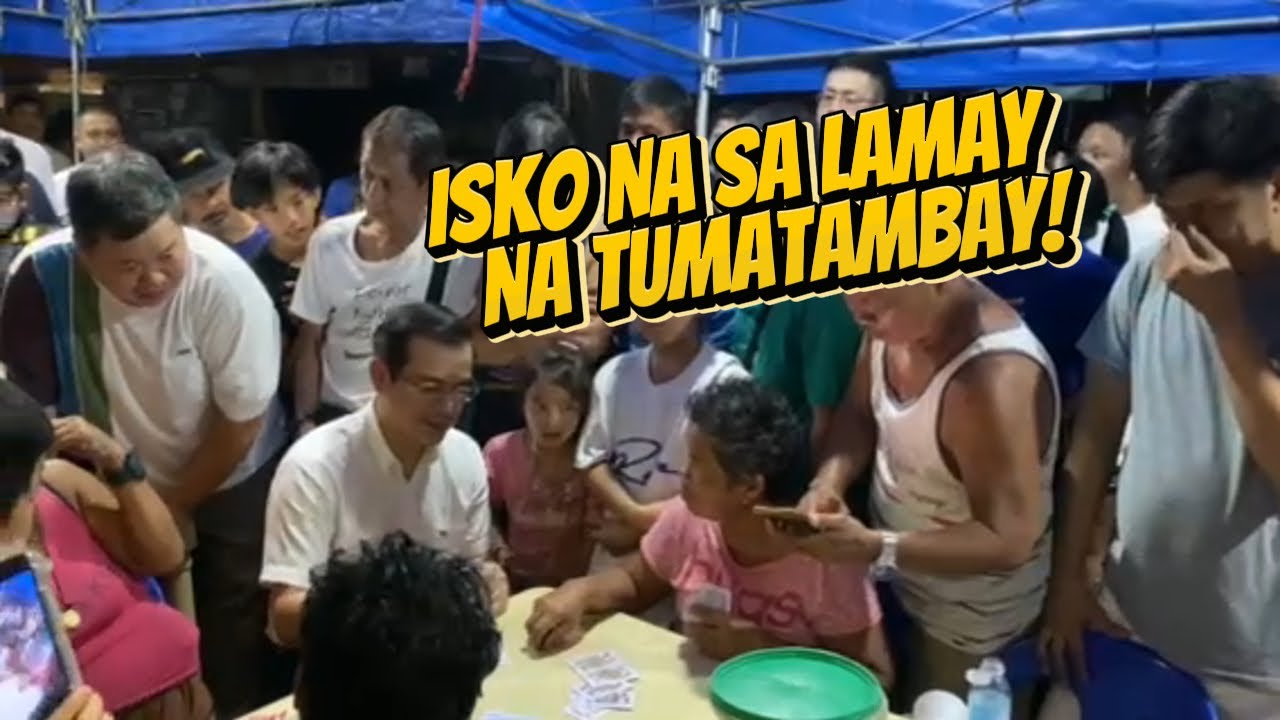 ISKO TAMBAY SA KALYE NG TAMBUNTING! PATAY BINISITA! MGA TAO BUHAY NA BUHAY! TRUMPO DI NAKALIGTAS