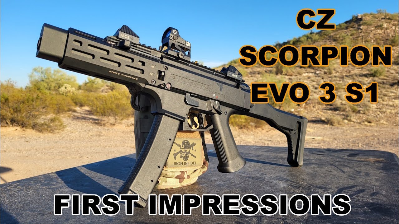 CZ Scorpion Evo 3 S1 — первые впечатления