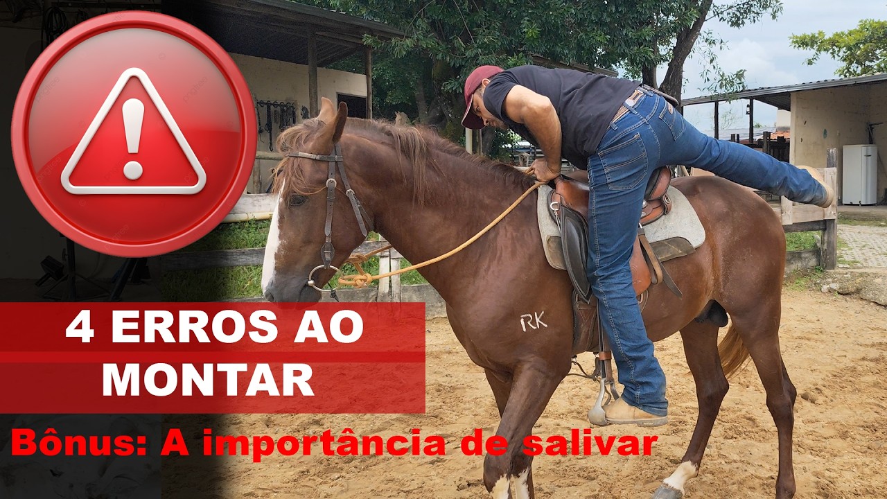 Erros ao Montar no Cavalo que Podem Causar Quedas (Evite Isso)