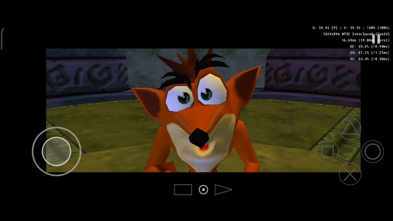 AetherSX2 on Xiaomi 11T - Crash Twinsanity - Dimensity 1200-Ultra