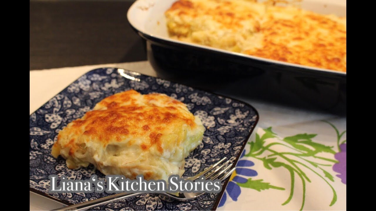 Kabeljau-Sahne-Gratin / Bacalhau com Natas / Portugiesischer Fischauflauf