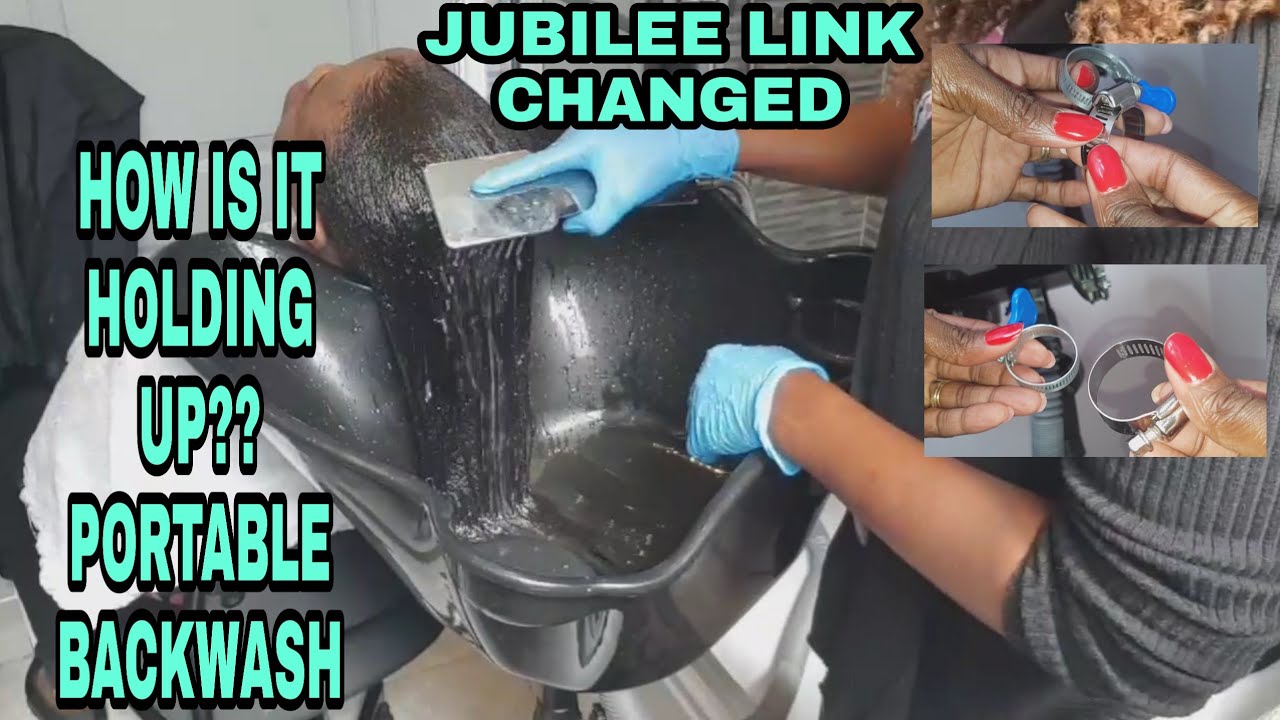 HOW IS IT HOLDING UP ?? BACKWASH BASIN & QUICK CLIENT TOUCH-UP, JUBILEE LINK CHANGED