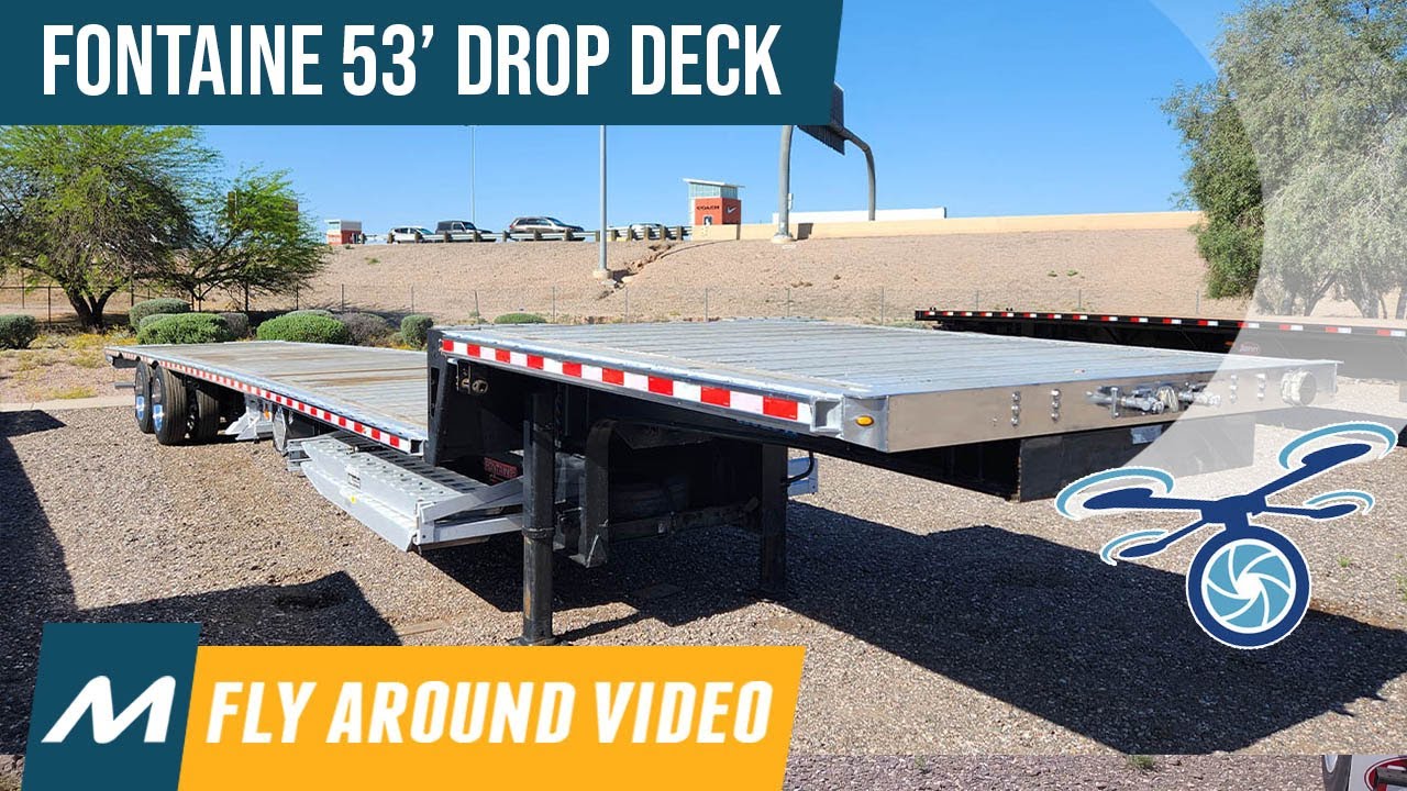 Used Fontaine 53' Drop Deck Trailer For Sale