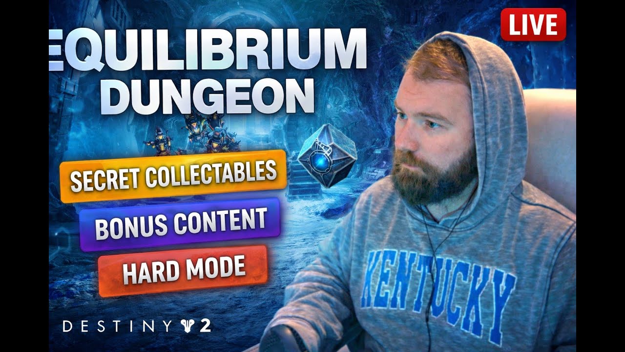 Destiny 2 | Equilibrium Dungeon Secrets, Collectables & Hard Mode Push