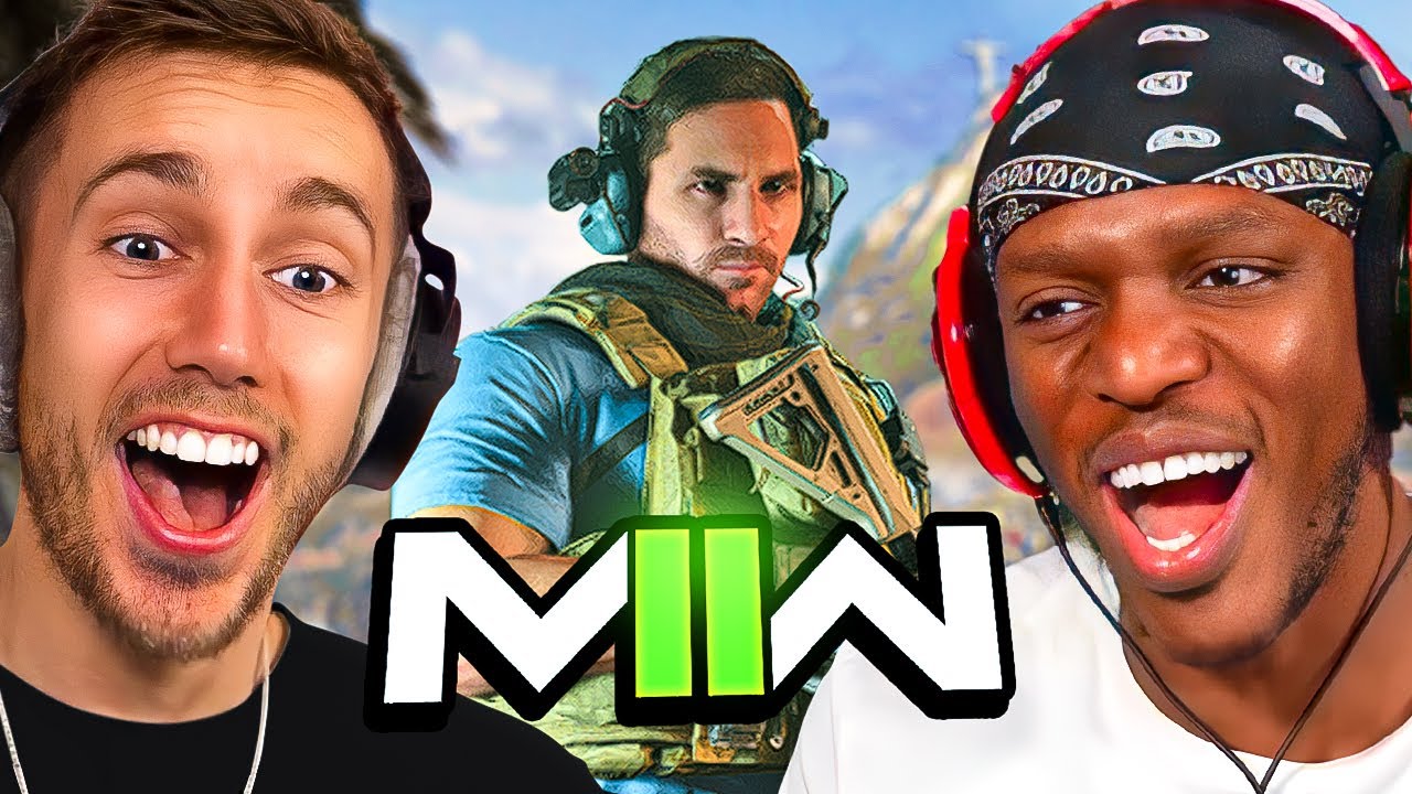 WHEN KSI & I TOOK ON MODERN WARFARE 2! (FULL VOD)