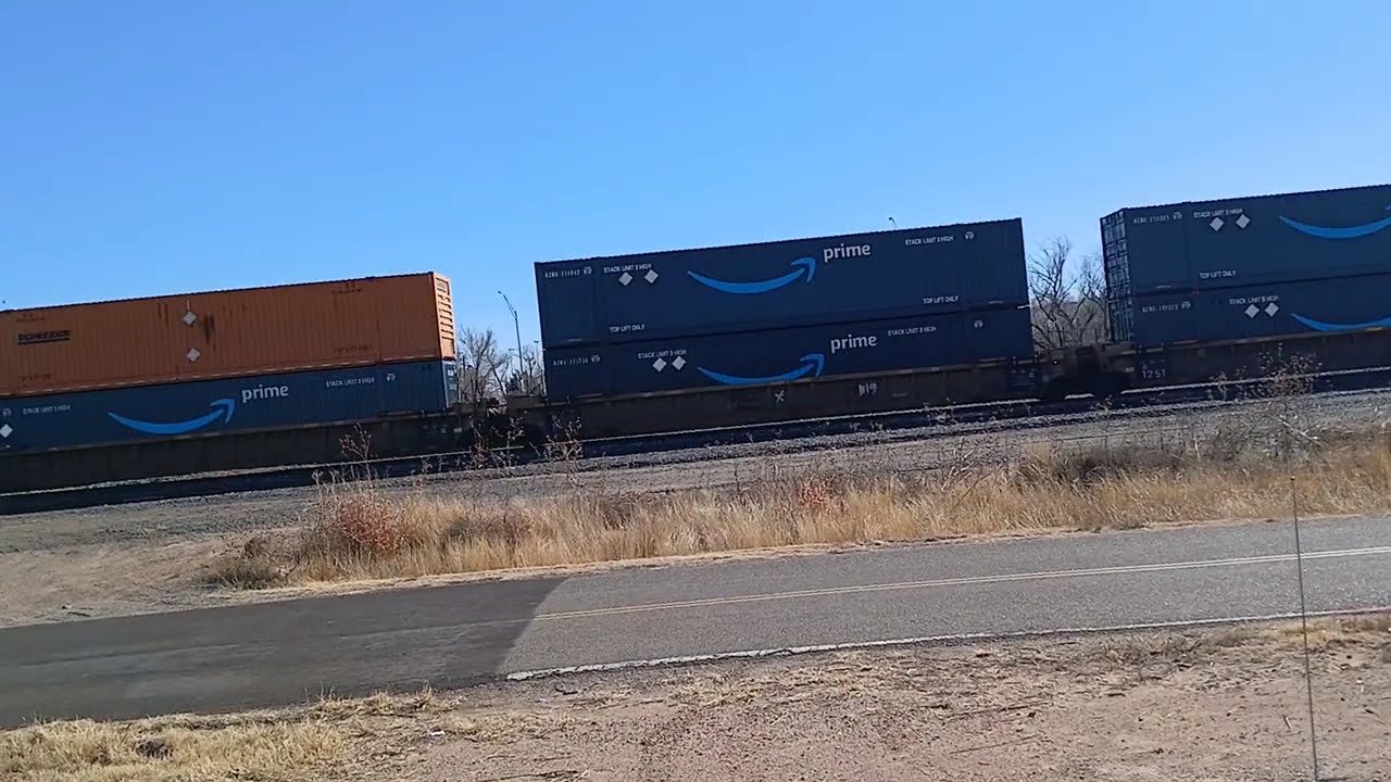 UP 8742 westbound intermodal 1-16-2026