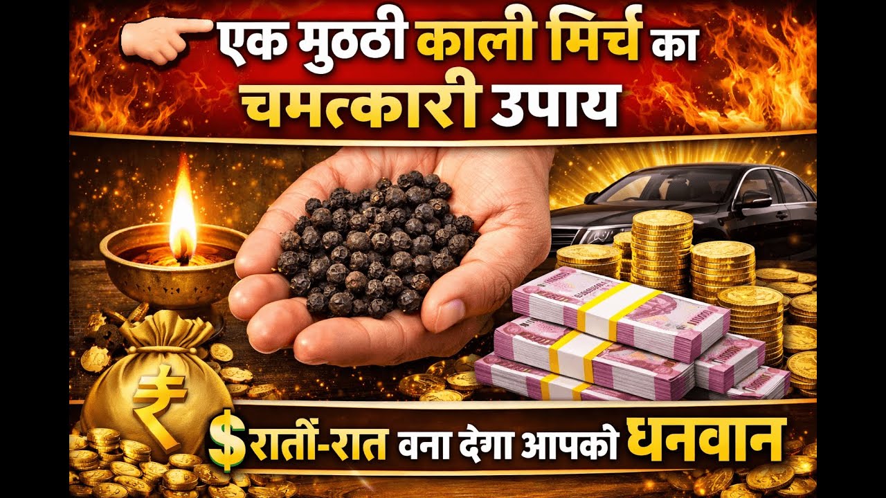 एक मुठ्ठी काली मिर्च का ये उपाय बना देगा आपको रातों-रात धनवान | Premanand ji maharaj