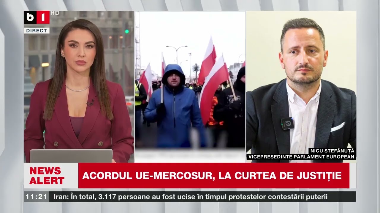 N. ȘTEFĂNUȚĂ, VICEPREȘED  PE, FAZĂ CRITICĂ ÎN AGENDA INTERNAȚIONALĂ  RATIFICARE ACORDULUI MERCOSUR
