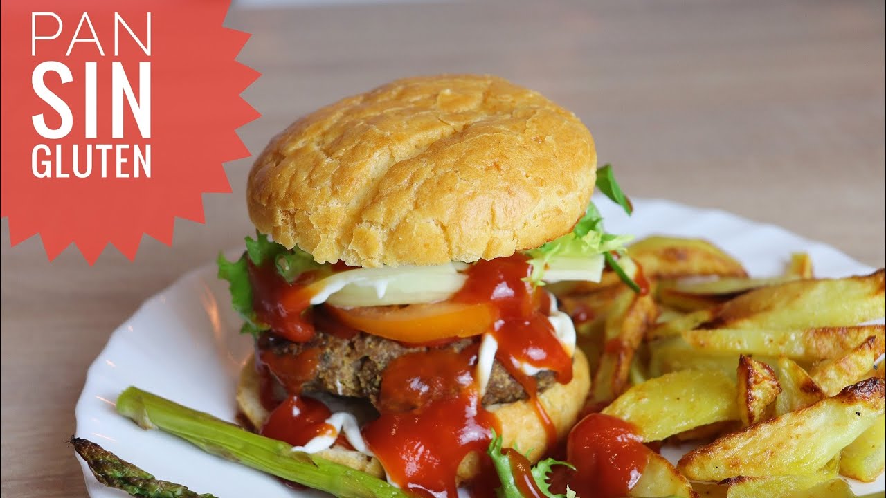 PAN SIN GLUTEN  PARA HAMBURGUESAS (sin mezclas comerciales)