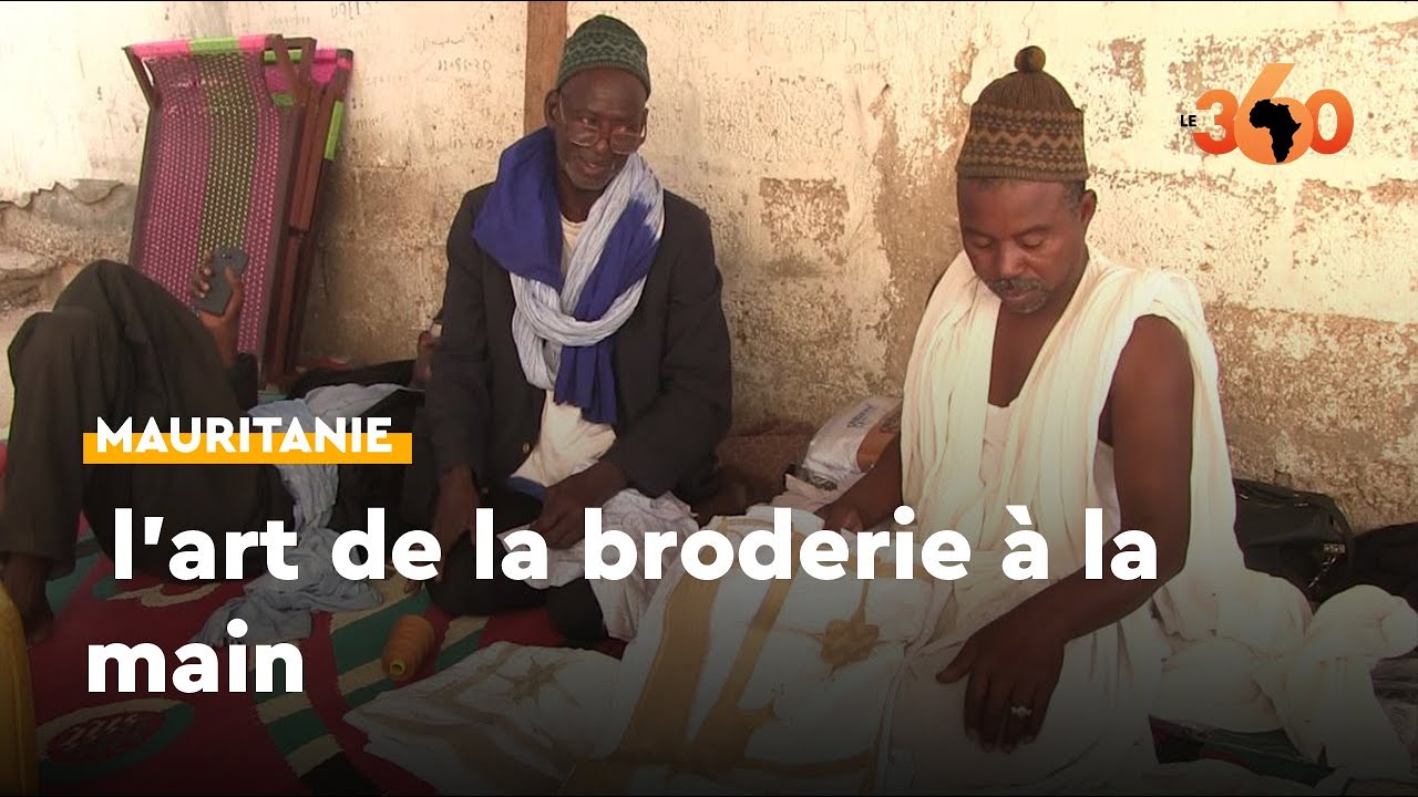 Mauritanie: la broderie à la main, un art qui résiste à l’assaut du temps et aux machines à broder