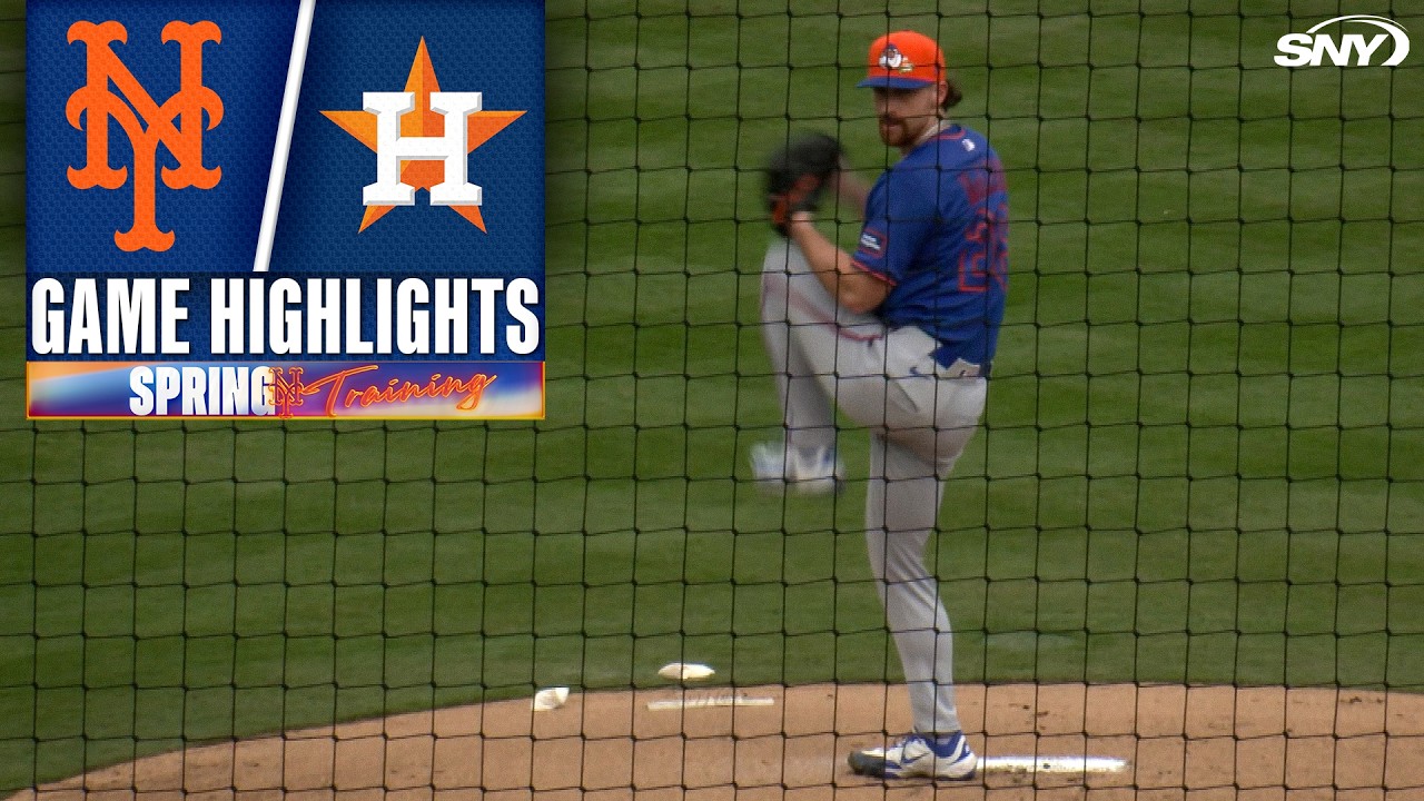 Mets vs Astros (2/26/26) | Mets Highlights