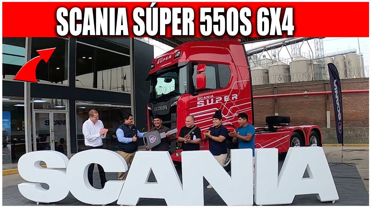 Scania Súper 550S 6x4: Entrega a 'Hans Corporation'