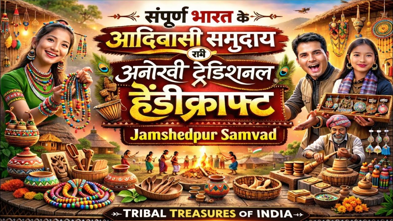 जमशेदपुर संवाद | Tribal Handicrafts Of India | Jharkhand 
