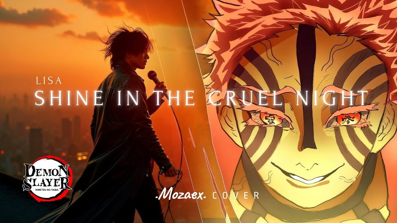 Demon Slayer Infinity Castle Movie: LiSA - Shine in the Cruel Night | 劇場版「鬼滅の刃」無限城編 Male Lyric Video