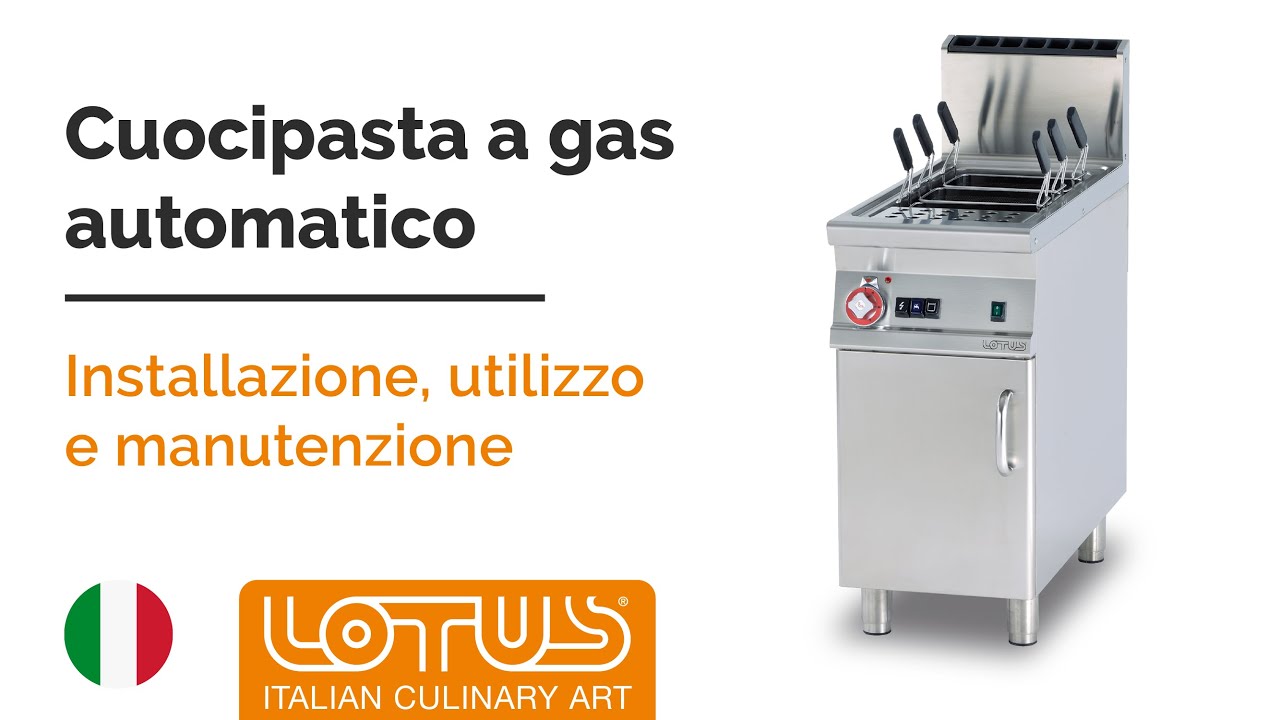 Cuocipasta a gas automatico - by Lotus