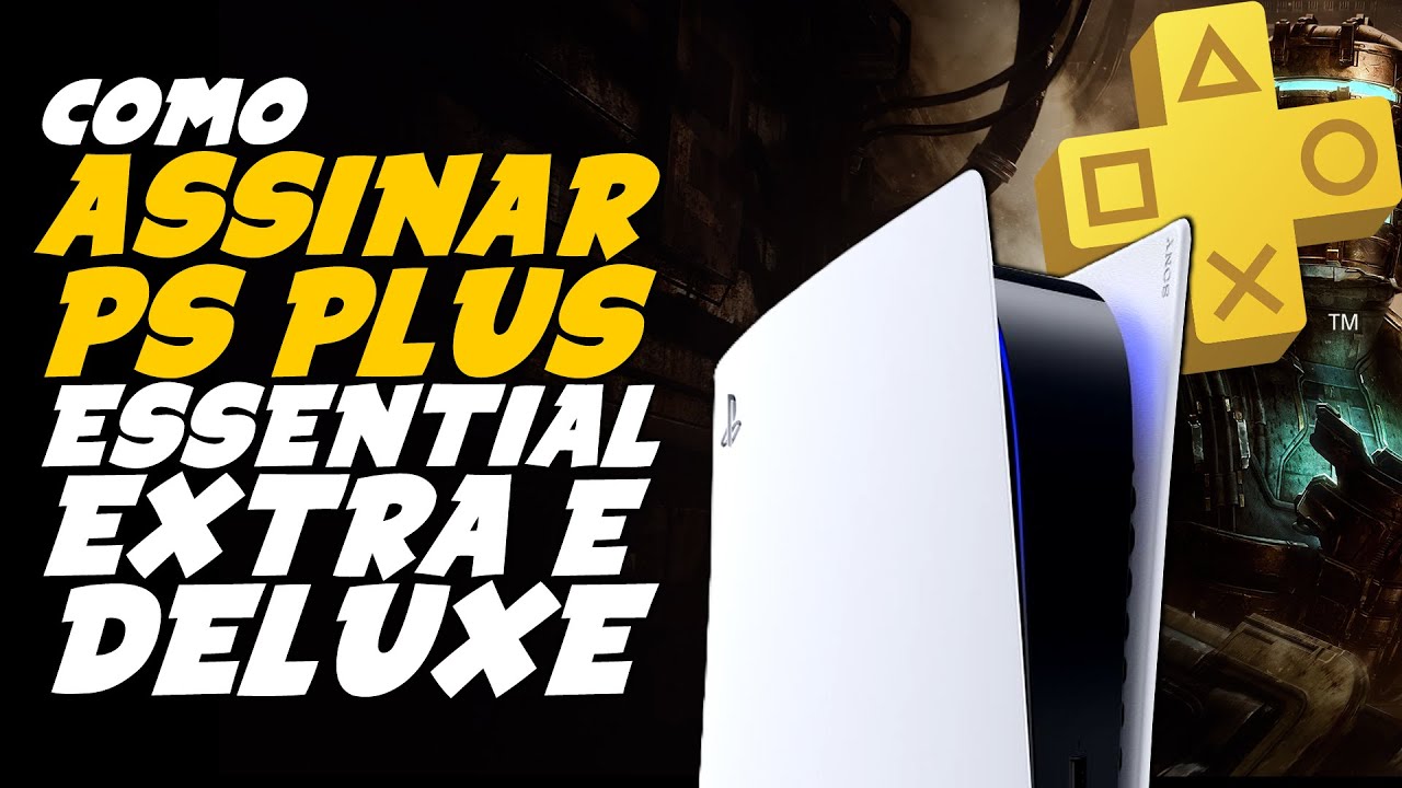 Como ASSINAR a PS PLUS ESSENCIAL, EXTRA e DELUXE no PLAYSTATION 5 PS5