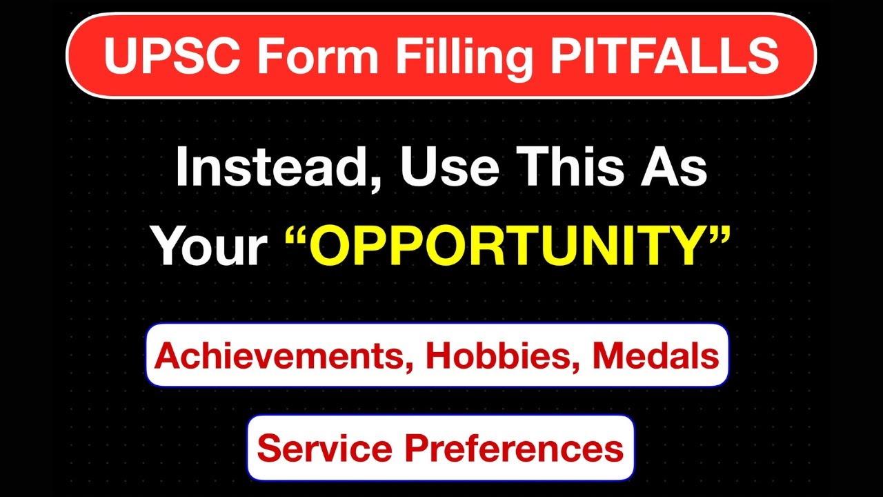 Use this to Your *Advantage* while Filling UPSC 2025 Form !!
