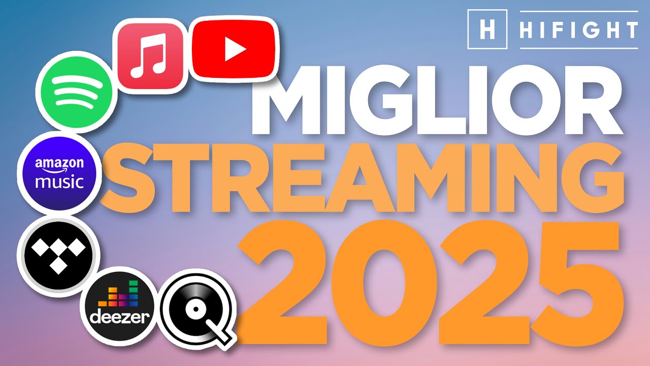 La MIGLIOR Piattaforma STREAMING nel 2025? - Quale scegliere per l'ascolto di musica liquida