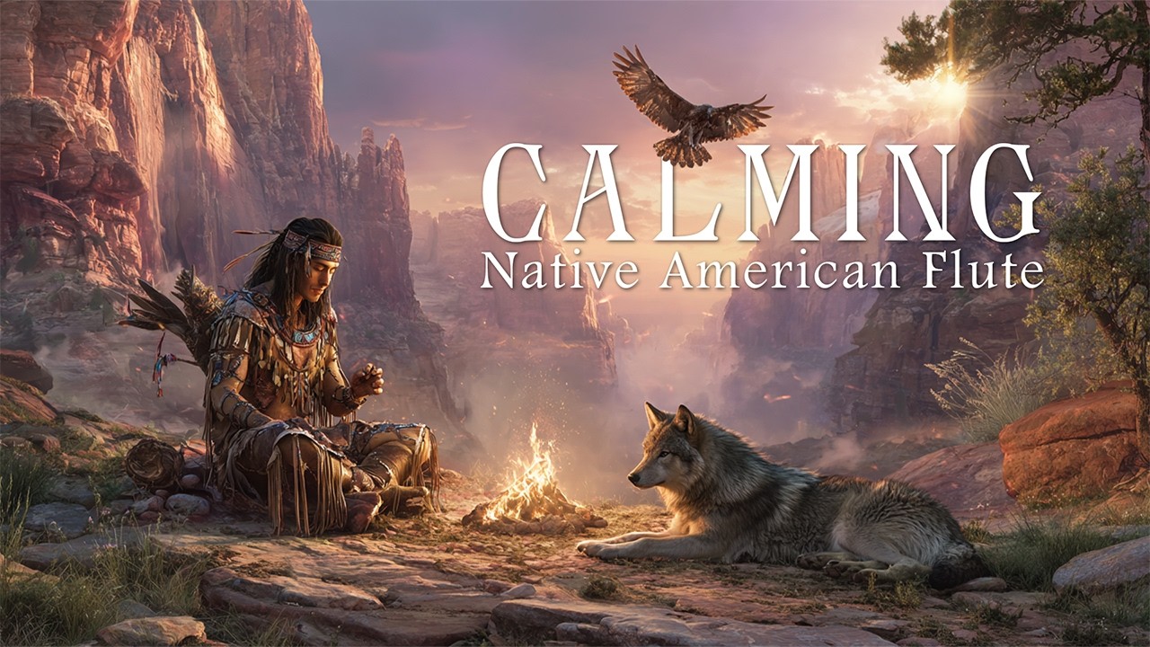 Native American Flute Music for Sleep All Night 🌙 Deep Relaxation & Stress Relief | 432 Hz
