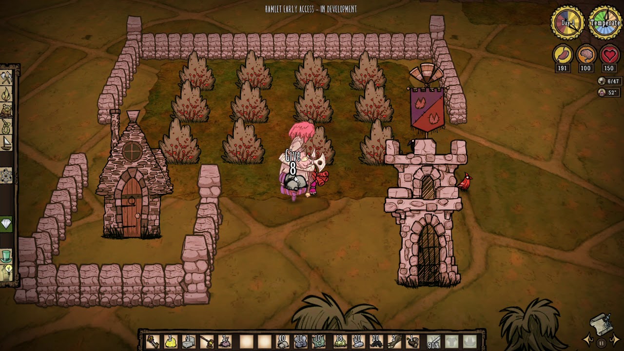 Don't Starve  [Hamlet] Easy Way to Kill Pig Men