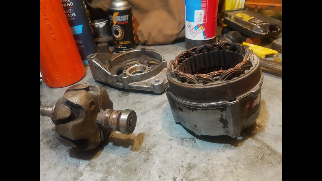 PROYECTO Volkswagen Jetta A2 - Restauración De Alternador - Cambio De Carbones.