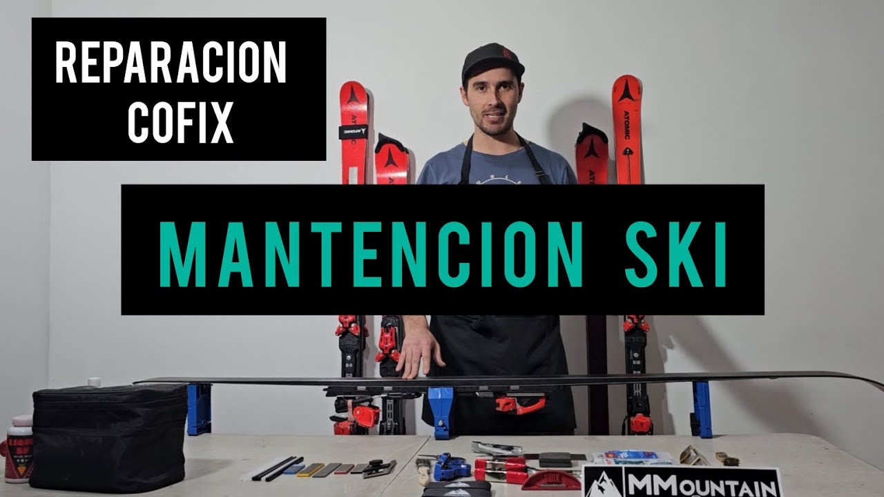 Mantención SKI - Reparación de base en casa | Aplicación Cofix - MMOUNTAINCHILE