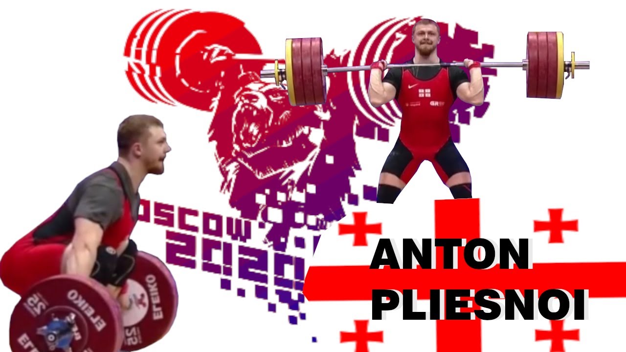 Anton Pliesnoi (GEO)- all attempts | 2021 European Weightlifting Championships Russia , MEN 96 kg