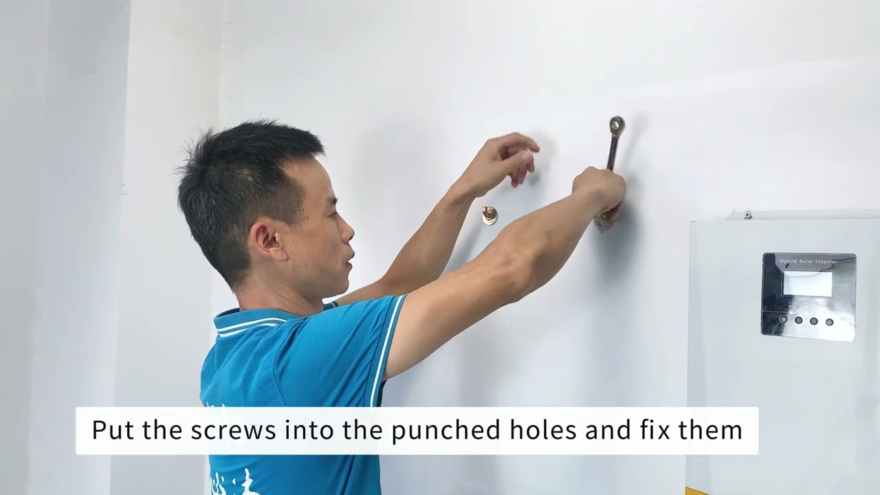 How to Install the Wall-mounted Electricity Storage Battery 5kwh | Installation Tutorial