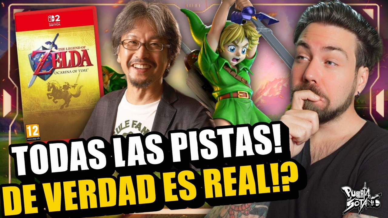 🔥TODAS LAS PISTAS e INFORMACI&Oacute;N sobre Zelda Ocarina of Time REMAKE en SWITCH 2! De verdad ES REAL!?