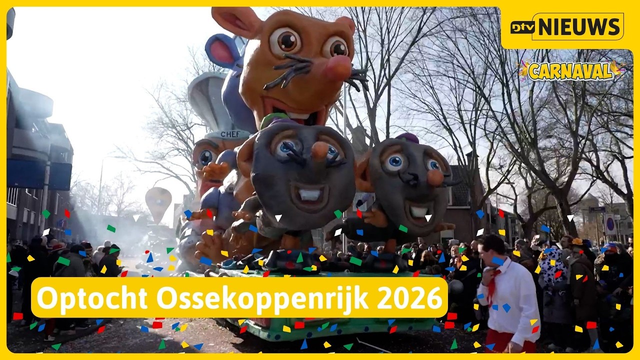 Doe maar Dur wint de Osse optocht bij de grote wagens I Dtv Nieuws
