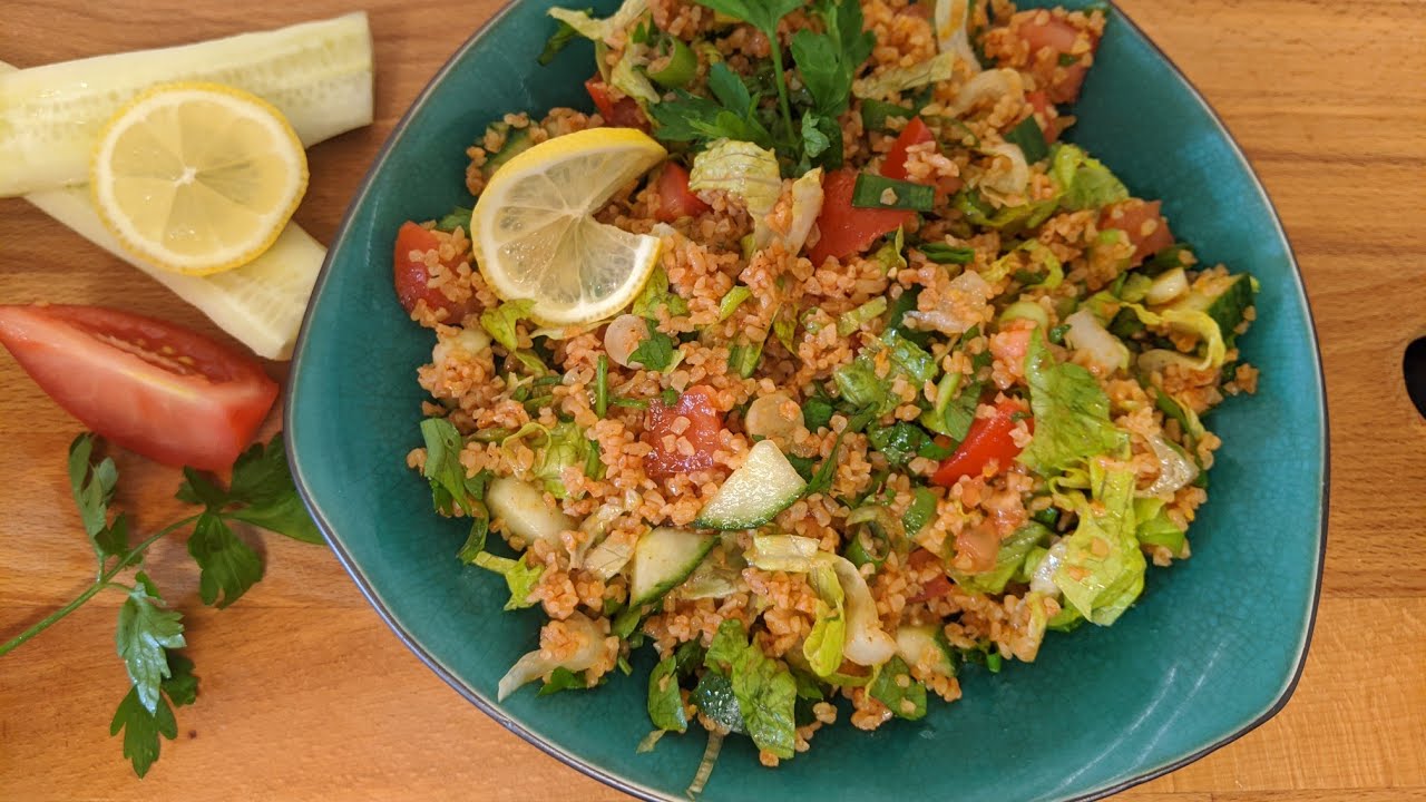 Sallate me bullgur dhe perime/Bulgur sallad